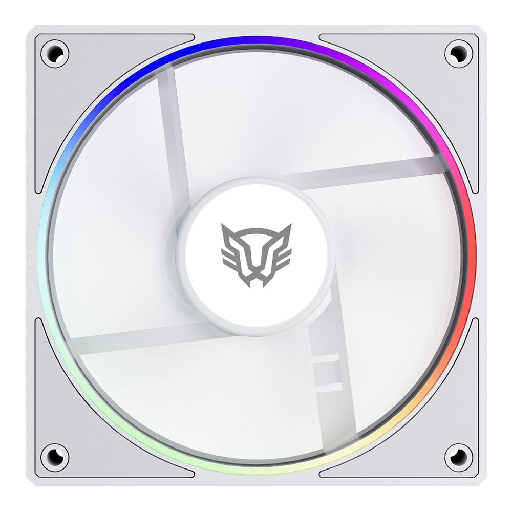 Ventilador de 120mm Balam Rush Eolox Bora EXB85 Velocidad: 600-1600 Rpm Flujo de aire:48 CFM - Ruido: 28 dB, 7 Aspas, Iluminacion ARGB 3 Pin Ventilador de 120mm Balam Rush Eolox Bora EXB85 Velocidad: 600-1600 Rpm Flujo de aire:48 CFM - Ruido: 28 dB, 7 Aspas, Iluminacion ARGB 3 Pin